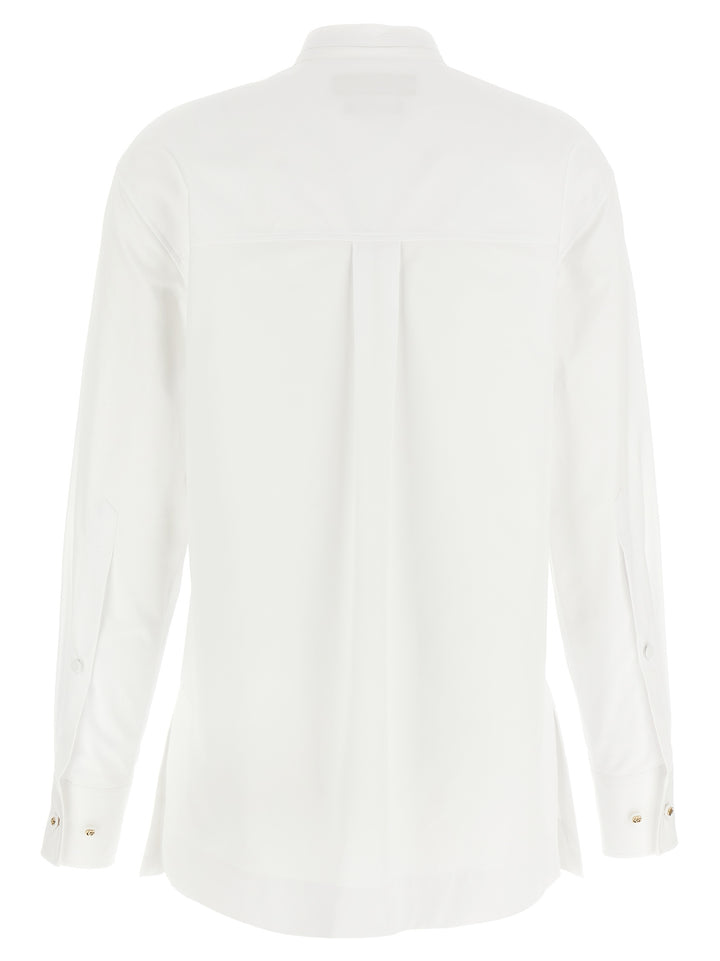 Gucci White Cotton Blouse