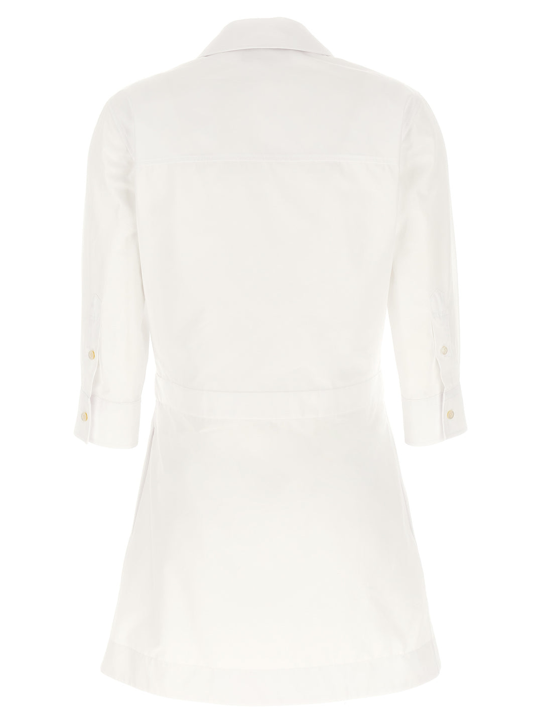 Gucci White Cotton Short Dress