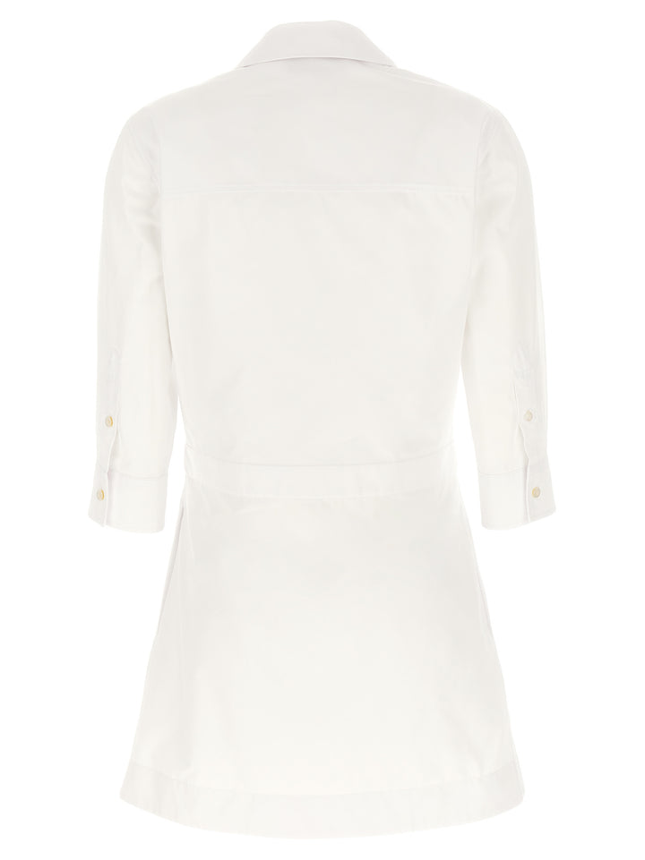 Gucci White Cotton Short Dress