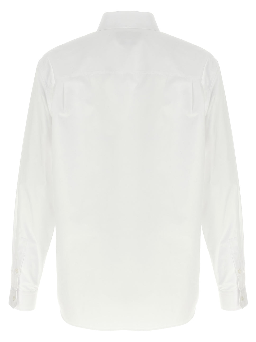 Gucci White Cotton Blouse