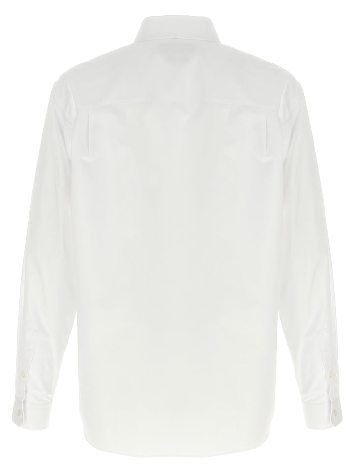 Gucci White Cotton Blouse