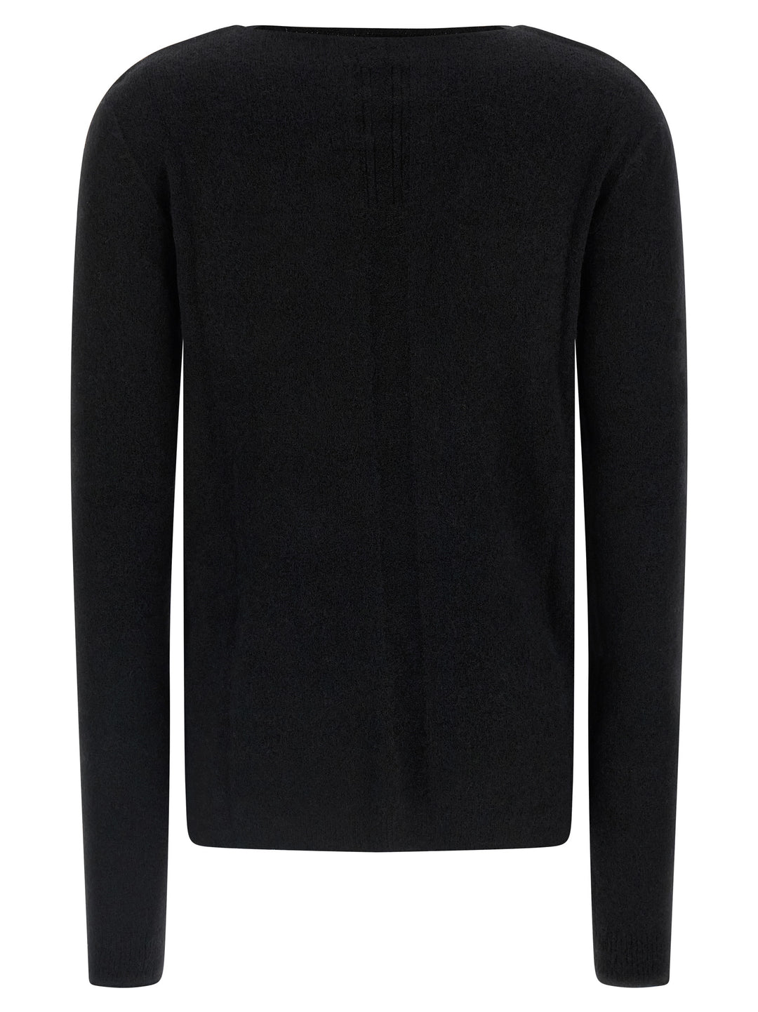 Rick Owens Black Wool Cardigan