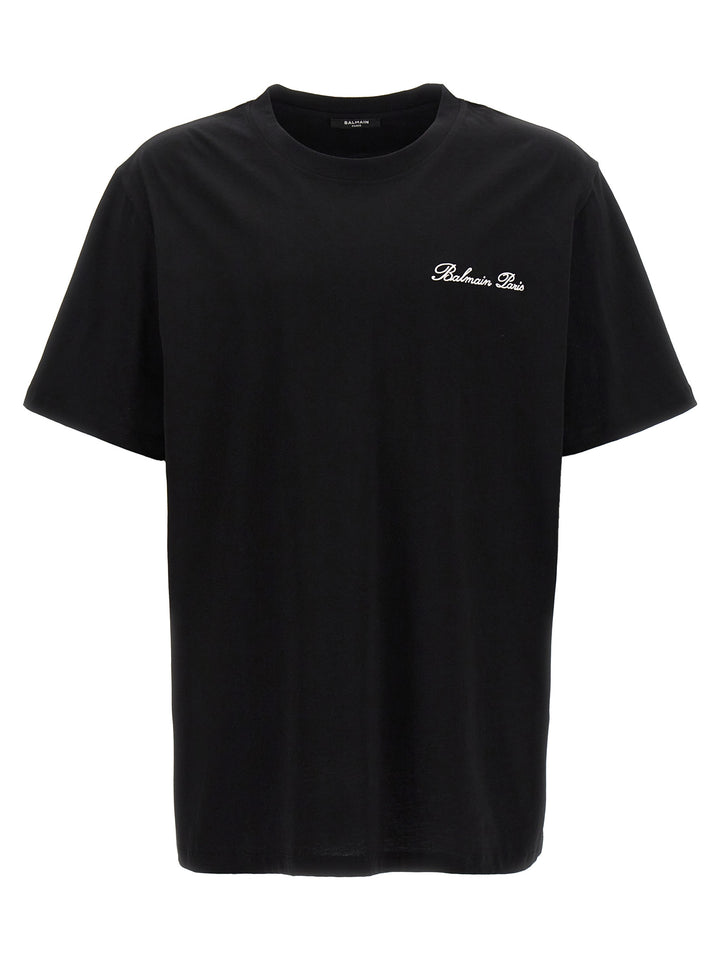 Balmain Bicolor Cotton T-Shirt