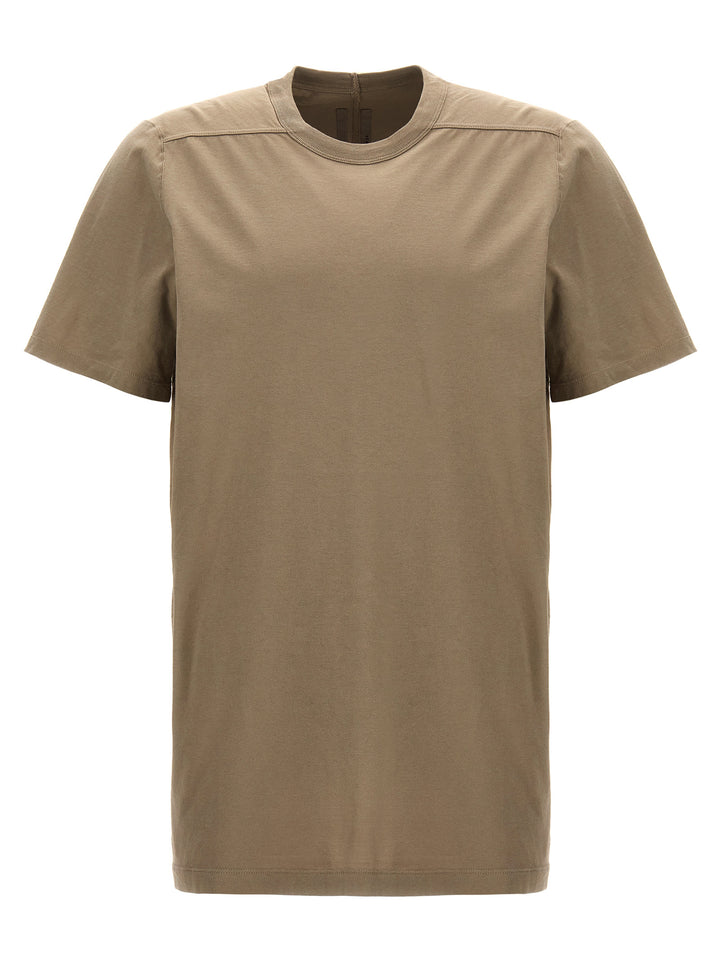 Rick Owens Gray Cotton T-Shirt