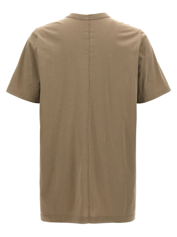 Rick Owens Gray Cotton T-Shirt