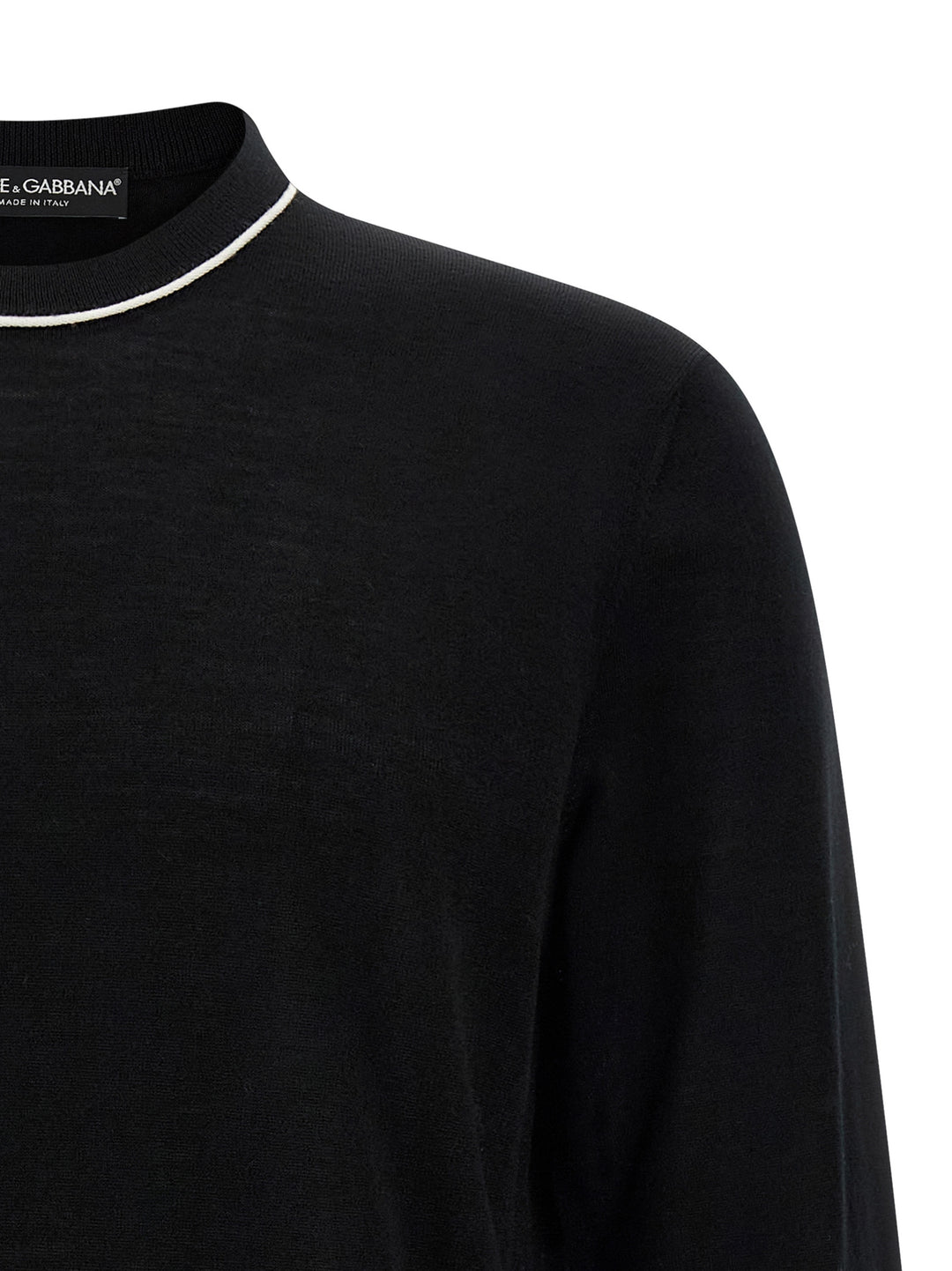 Dolce &amp; Gabbana Black Marabou Cardigan