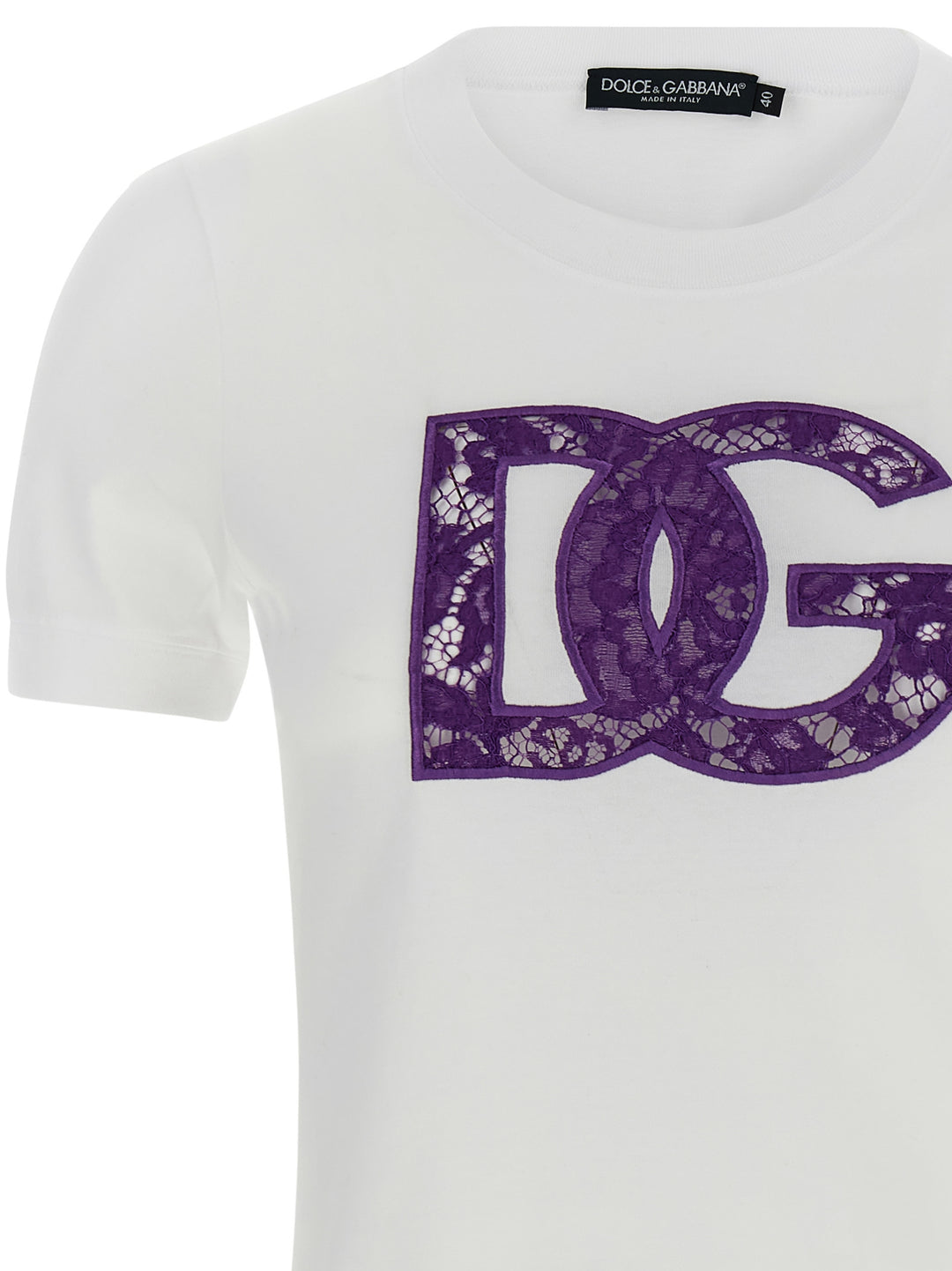 Dolce &amp; Gabbana White Cotton T-Shirt