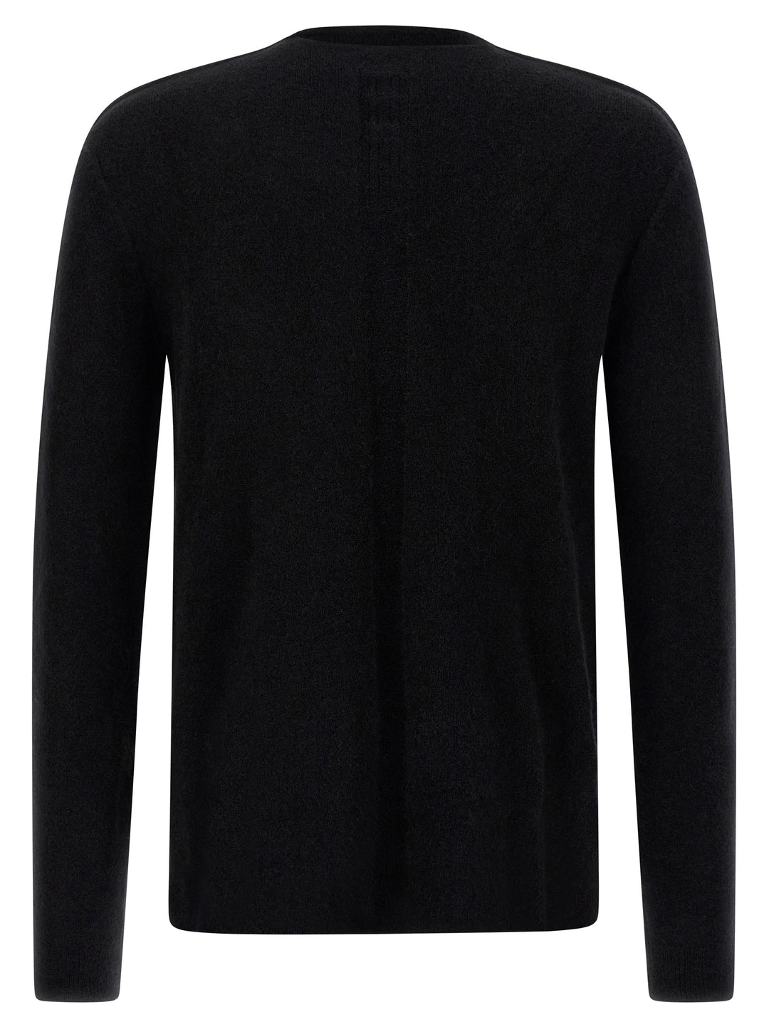 Rick Owens Black Wool Cardigan