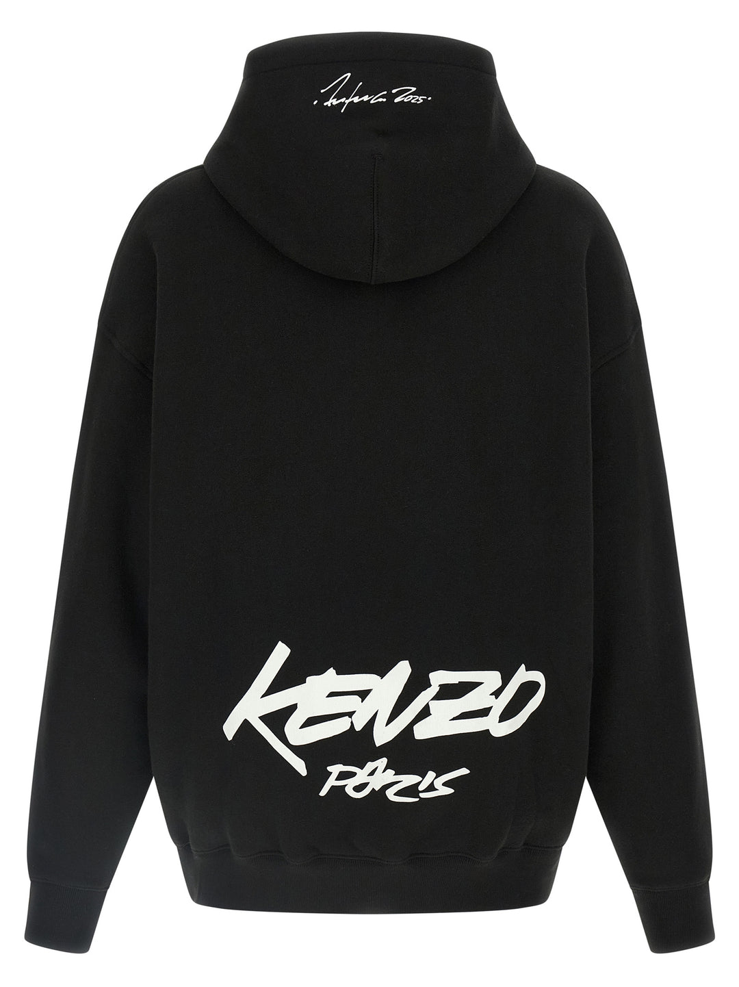 Kenzo Black Cotton Hoodie