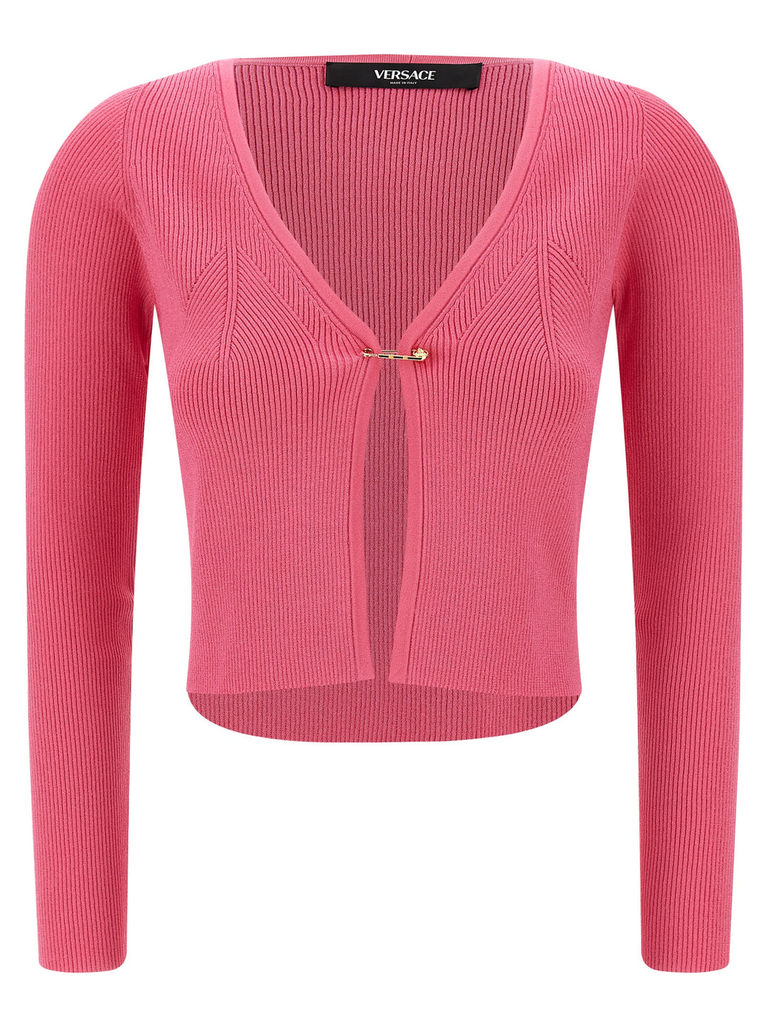 Versace Fuchsia Viscose Cardigan