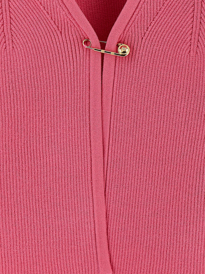Versace Fuchsia Viscose Cardigan