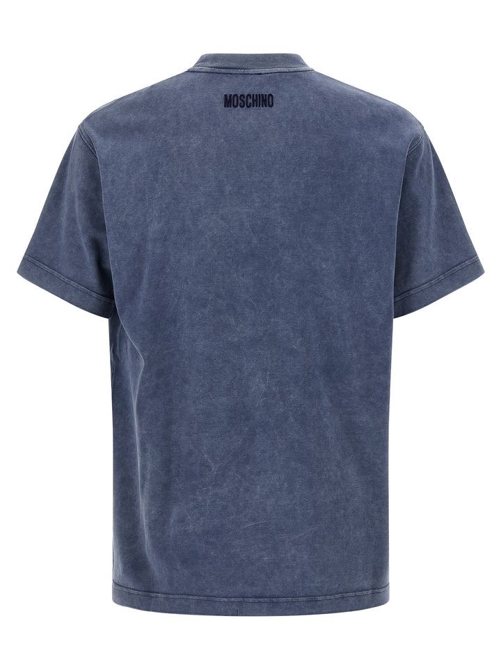 Moschino Blue Cotton T-Shirt