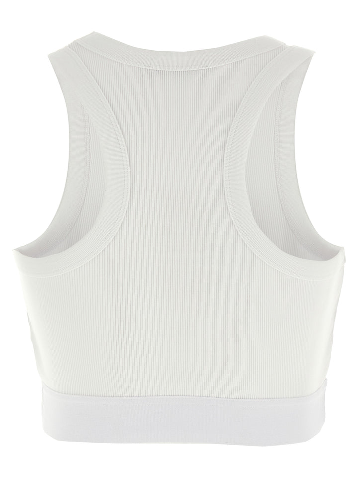 Givenchy White Cotton Tank Tops