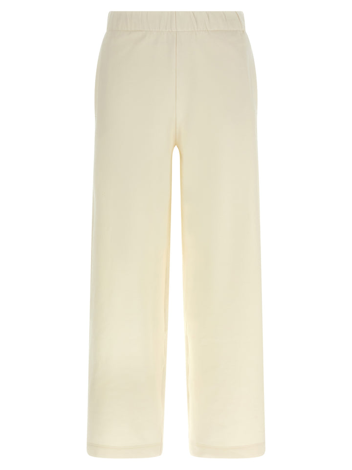 Max Mara White Silk Casual Pants