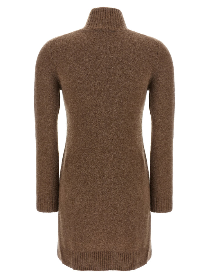 Max Mara Gray Cashmere Short Dress