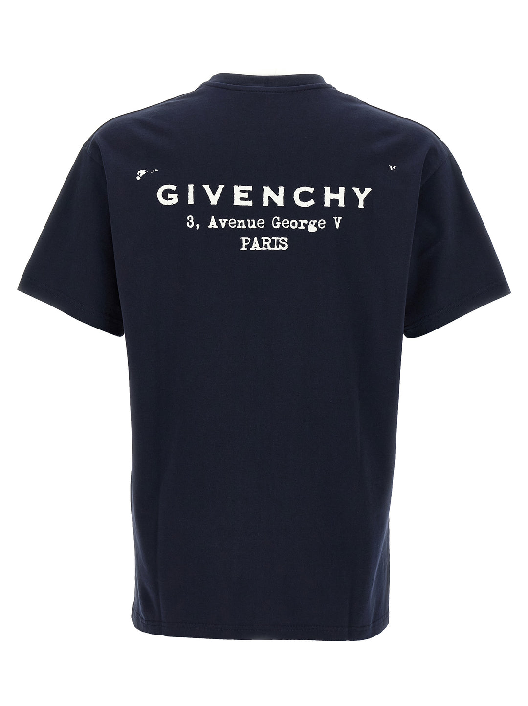Givenchy Blue Cotton T-Shirt