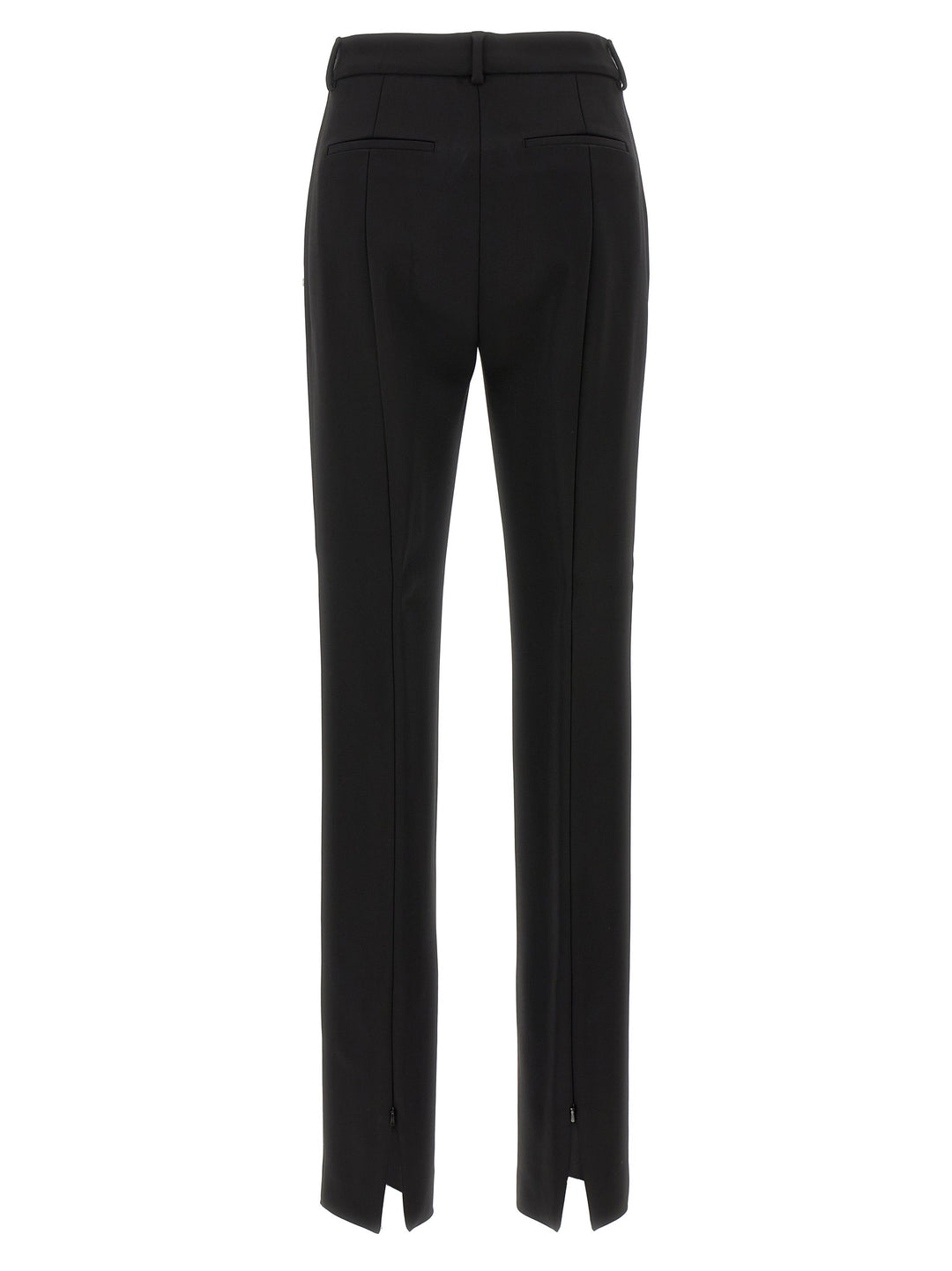 Sportmax Black Viscose Casual Pants