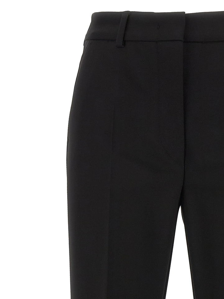 Sportmax Black Viscose Casual Pants