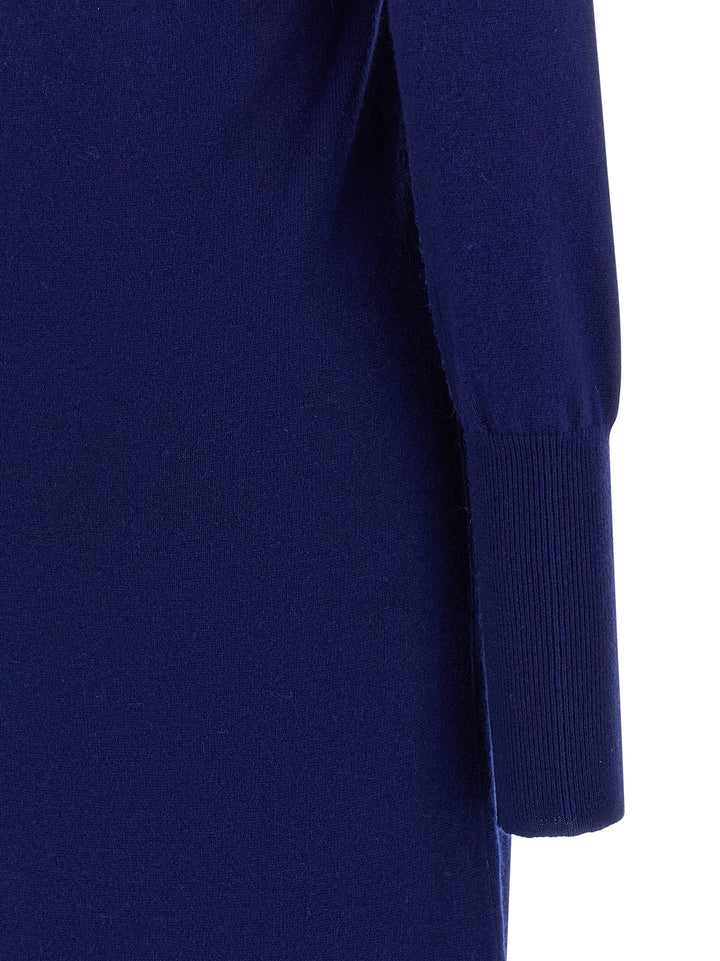 Tom Ford Blue Cashmere Long Dress