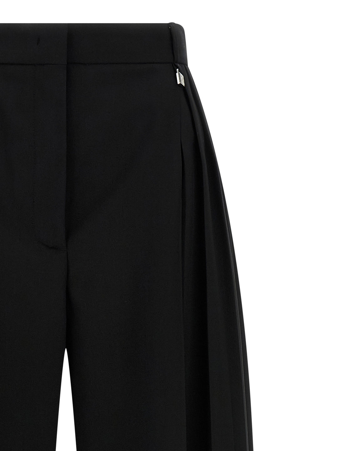 Giuseppe Di Morabito Black Virgin Wool Dress Pants