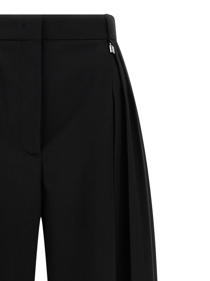 Giuseppe Di Morabito Black Virgin Wool Dress Pants