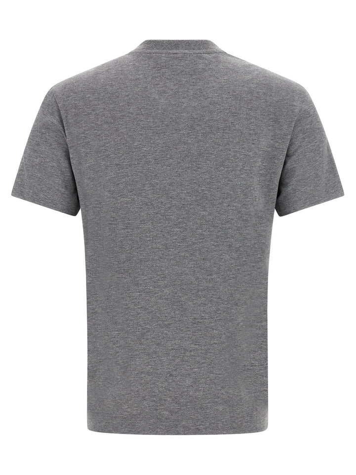 Fendi Gray Cotton T-Shirt