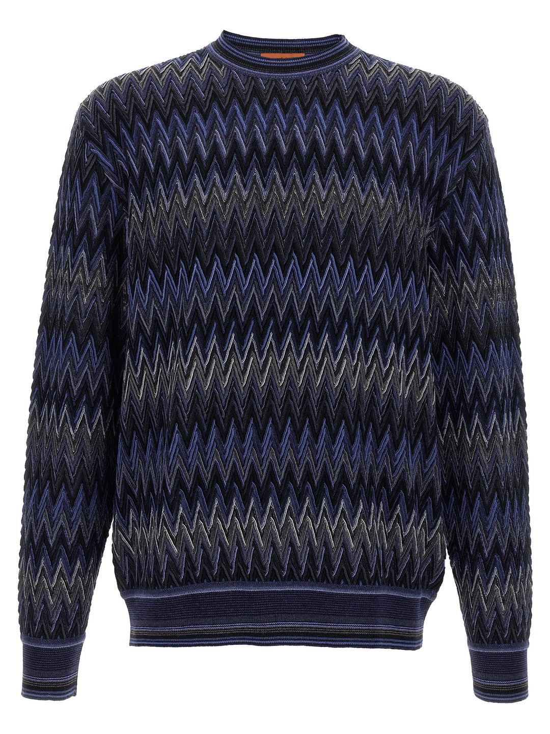 Missoni Blue Wool Cardigan