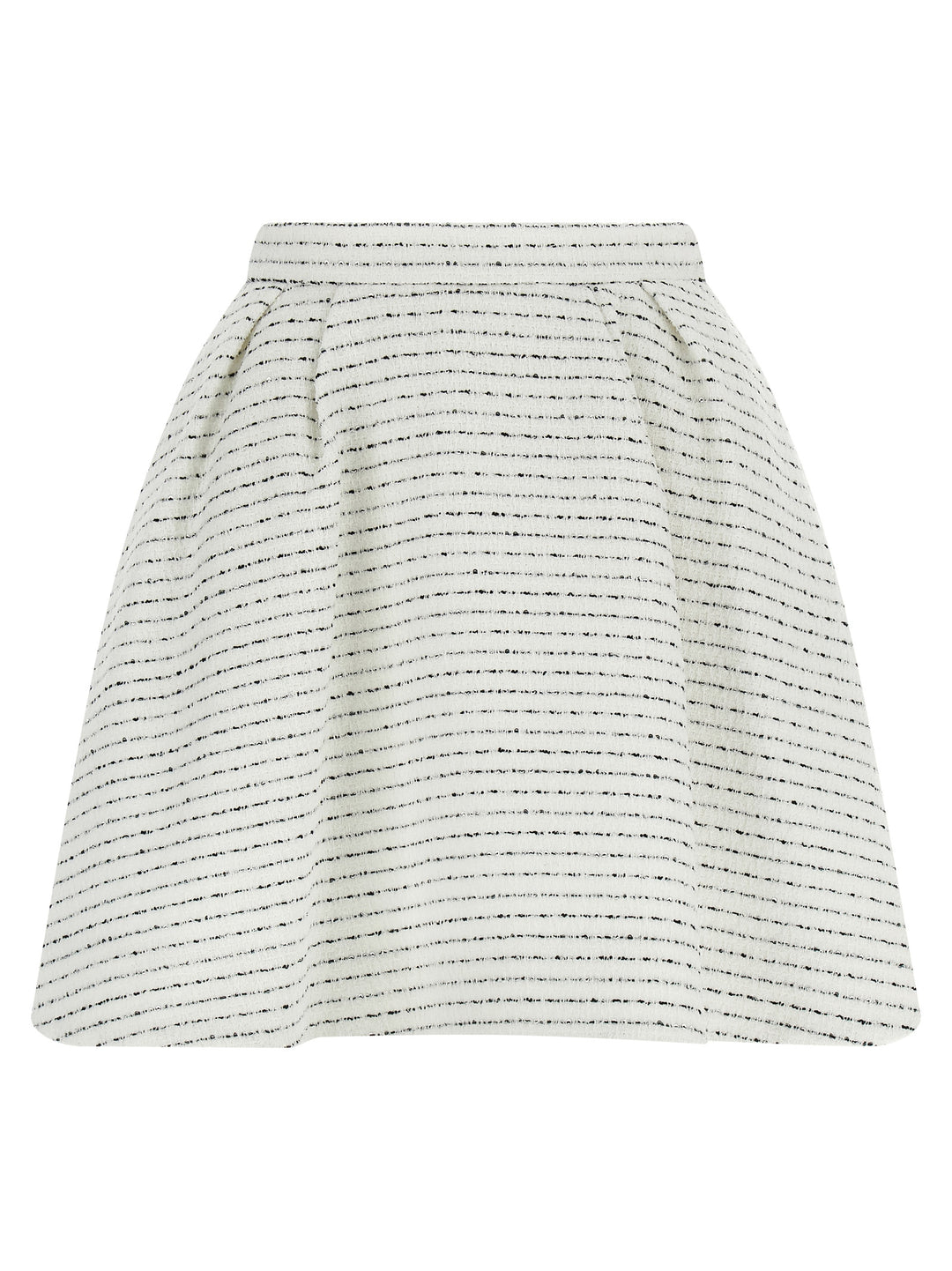 Alessandra Rich White Polyamide Long Skirt