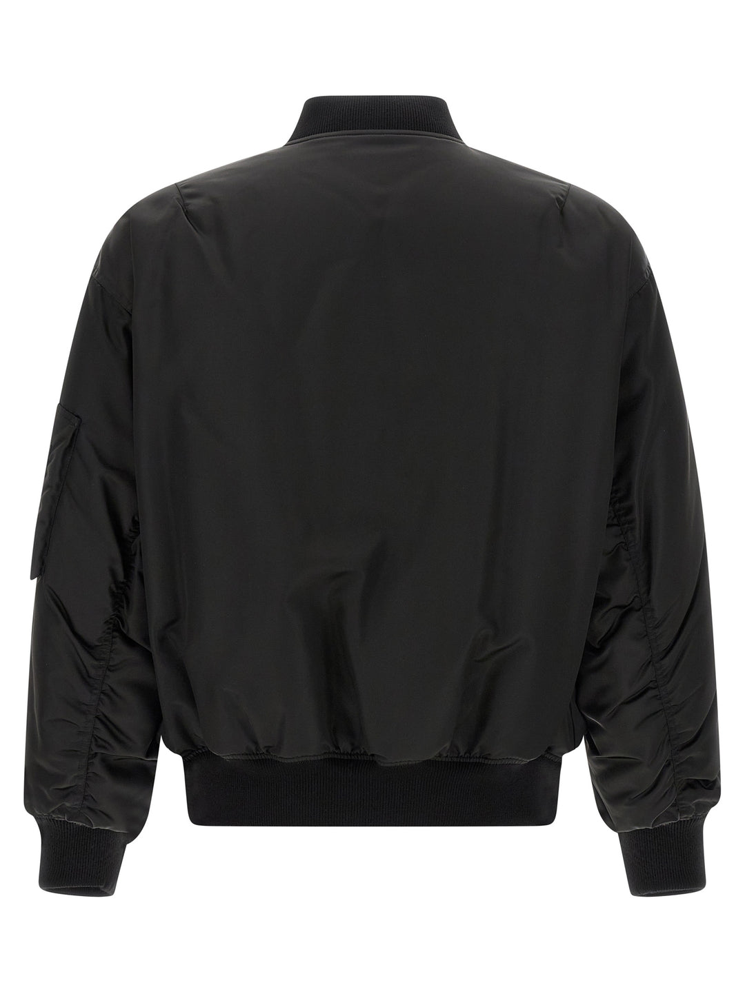 Saint Laurent Black Polyamide Bomber