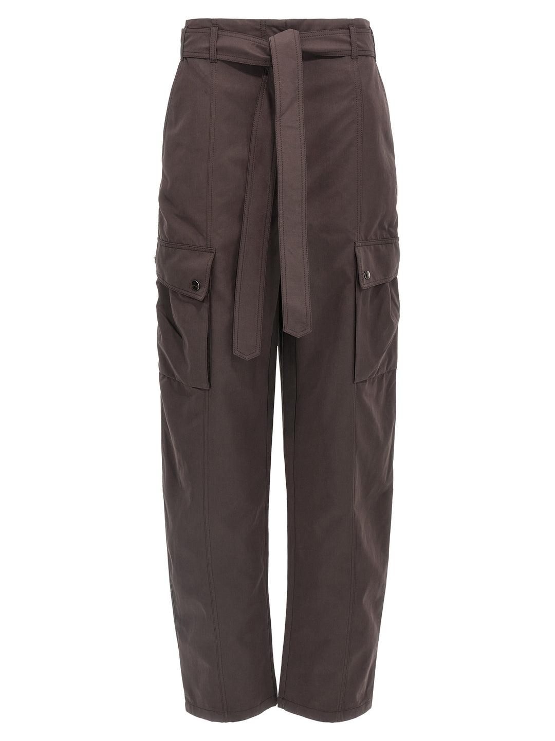 The Andamane Brown Polyester Cargo Pants