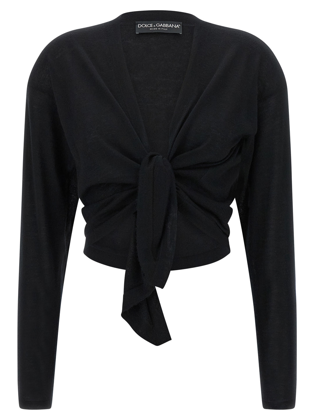 Dolce &amp; Gabbana Black Cashmere Cardigan