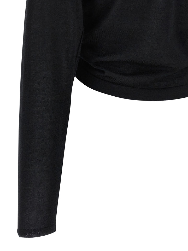 Dolce &amp; Gabbana Black Cashmere Cardigan