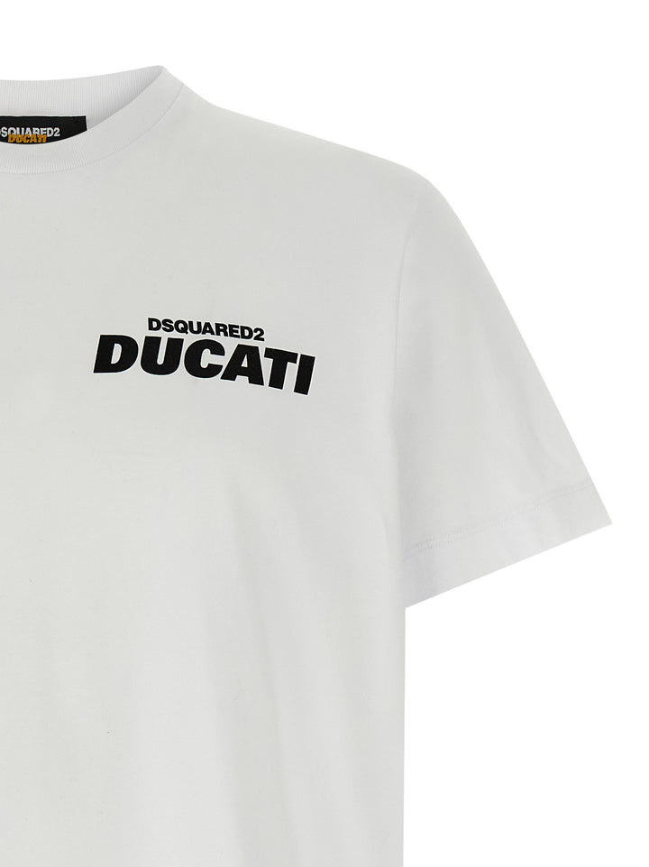 Dsquared² Bicolor Cotton T-Shirt