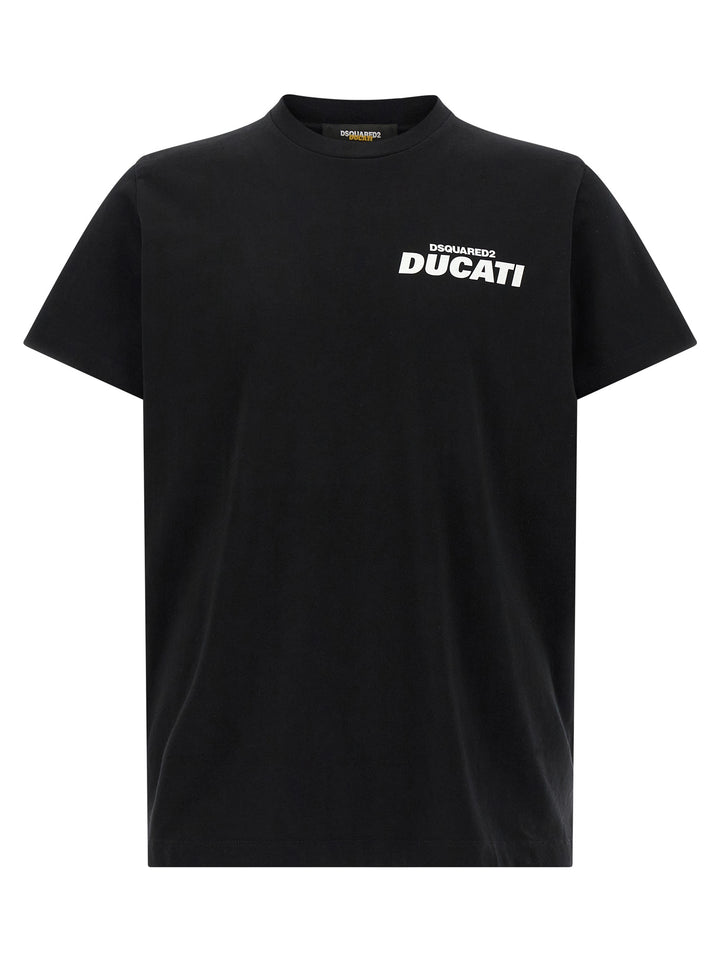 Dsquared² Bicolor Cotton T-Shirt