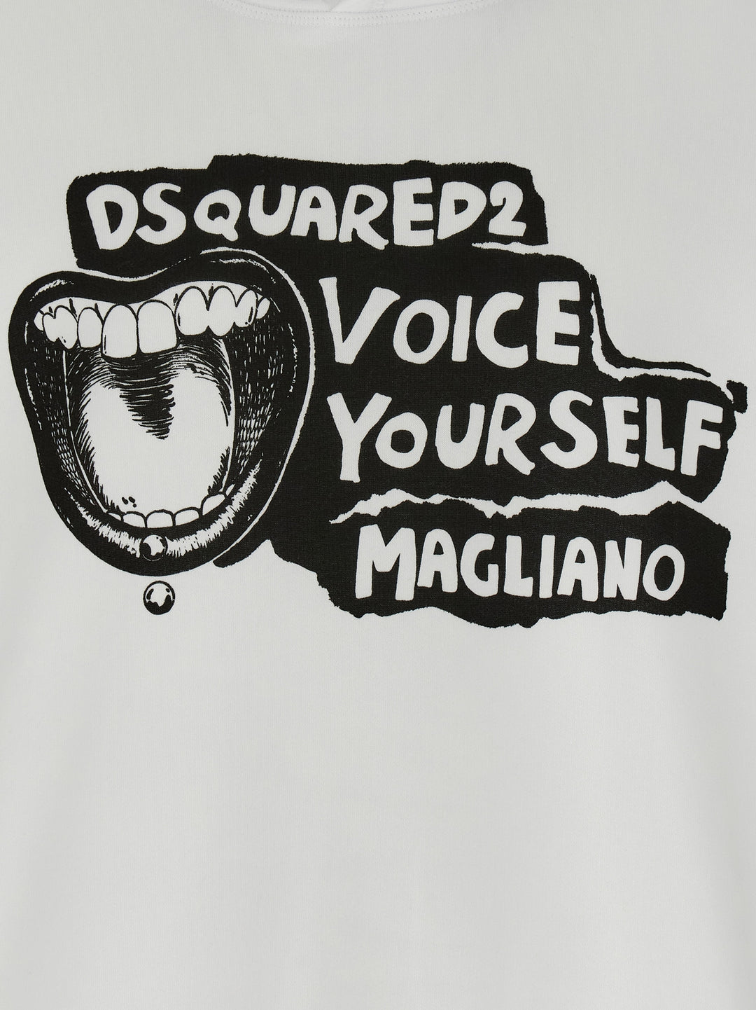 Dsquared² Bicolor Cotton Sweatshirt
