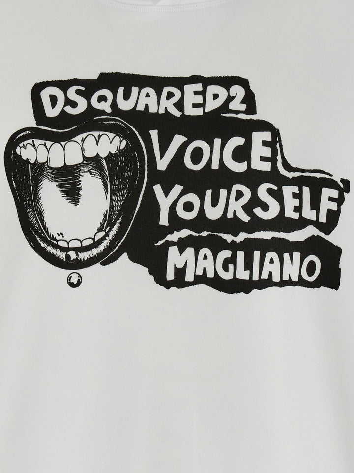 Dsquared² Bicolor Cotton Sweatshirt