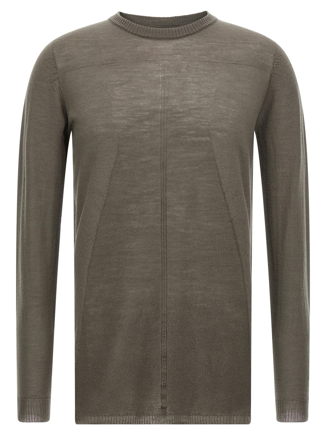 Rick Owens Gray Wool Cardigan