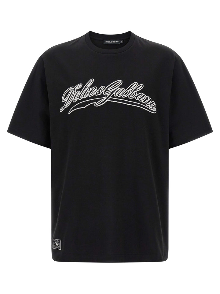 Dolce &amp; Gabbana Bicolor Cotton T-Shirt