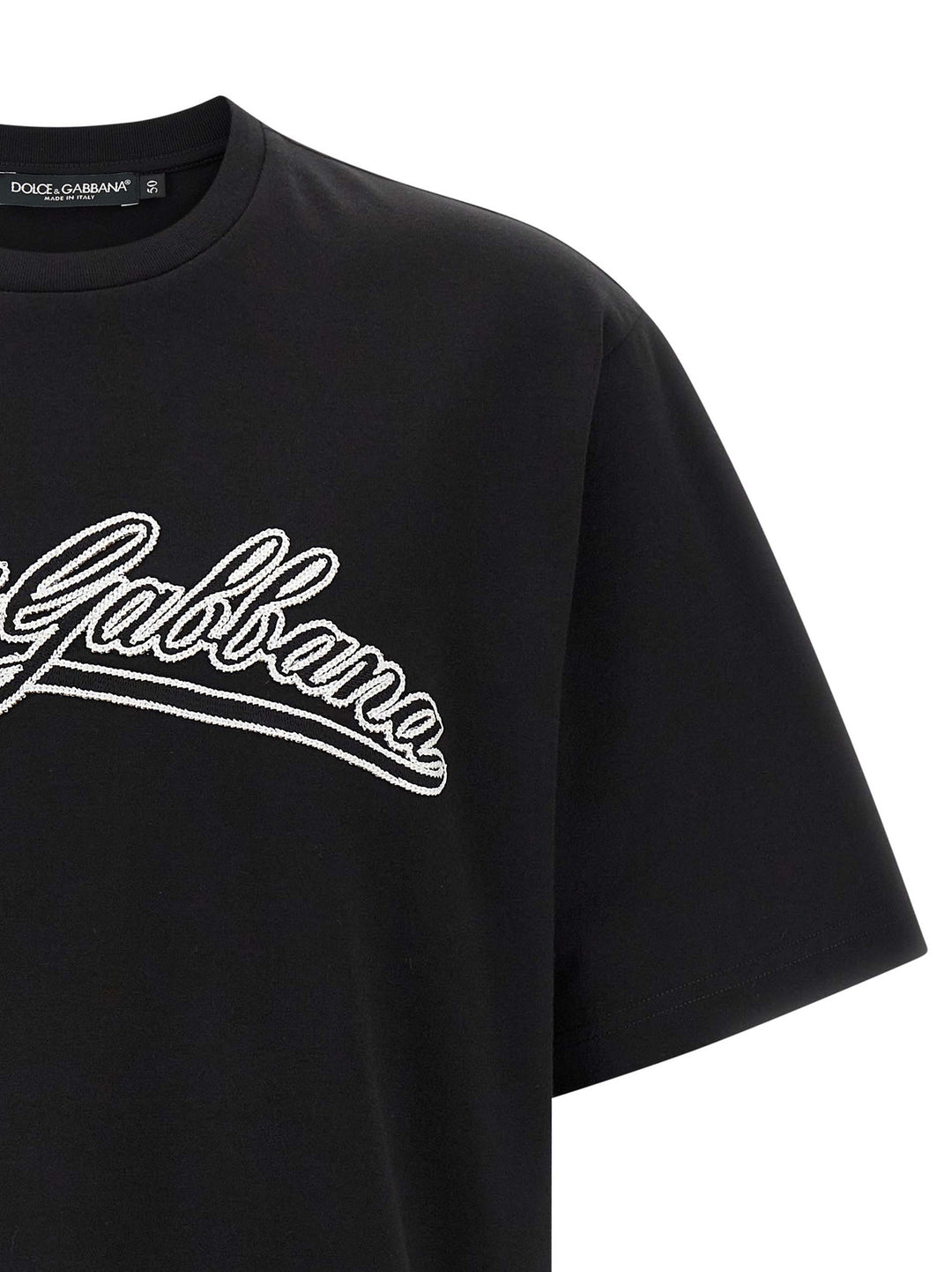Dolce &amp; Gabbana Bicolor Cotton T-Shirt