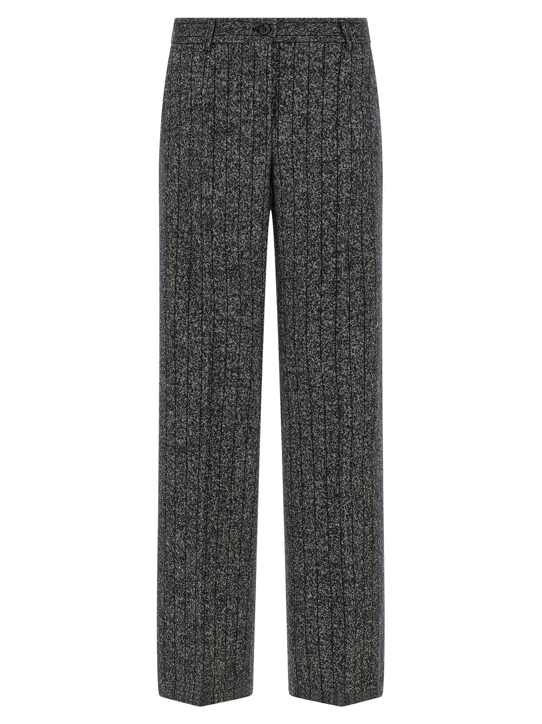 Dolce &amp; Gabbana Bicolor Virgin Wool Casual Pants