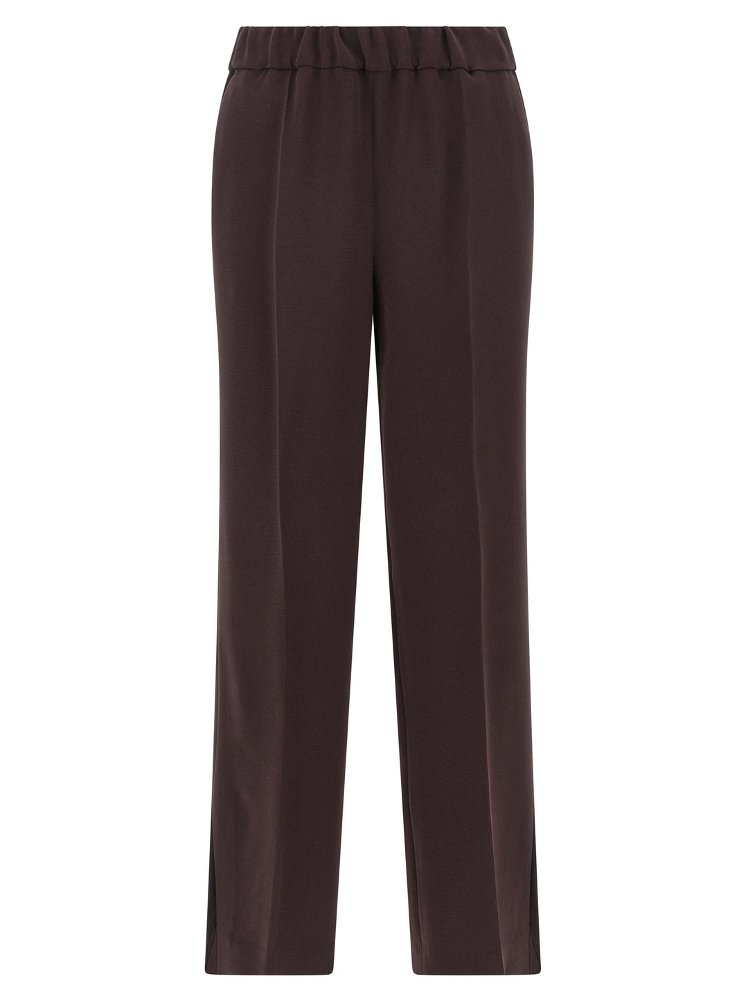 Alberto Biani Brown Triacetate Casual Pants