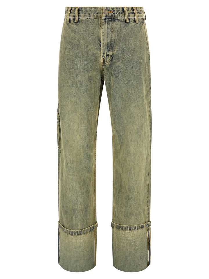 Entire Studios Bicolor Cotton Jeans Denim