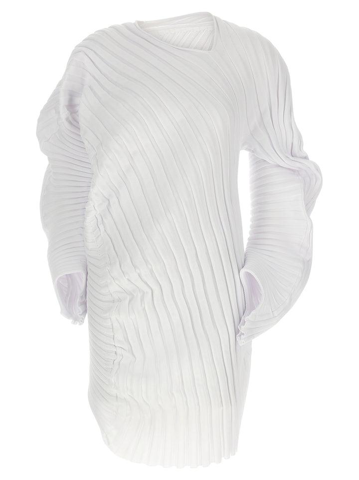 Issey Miyake White Polyester Casual Dress