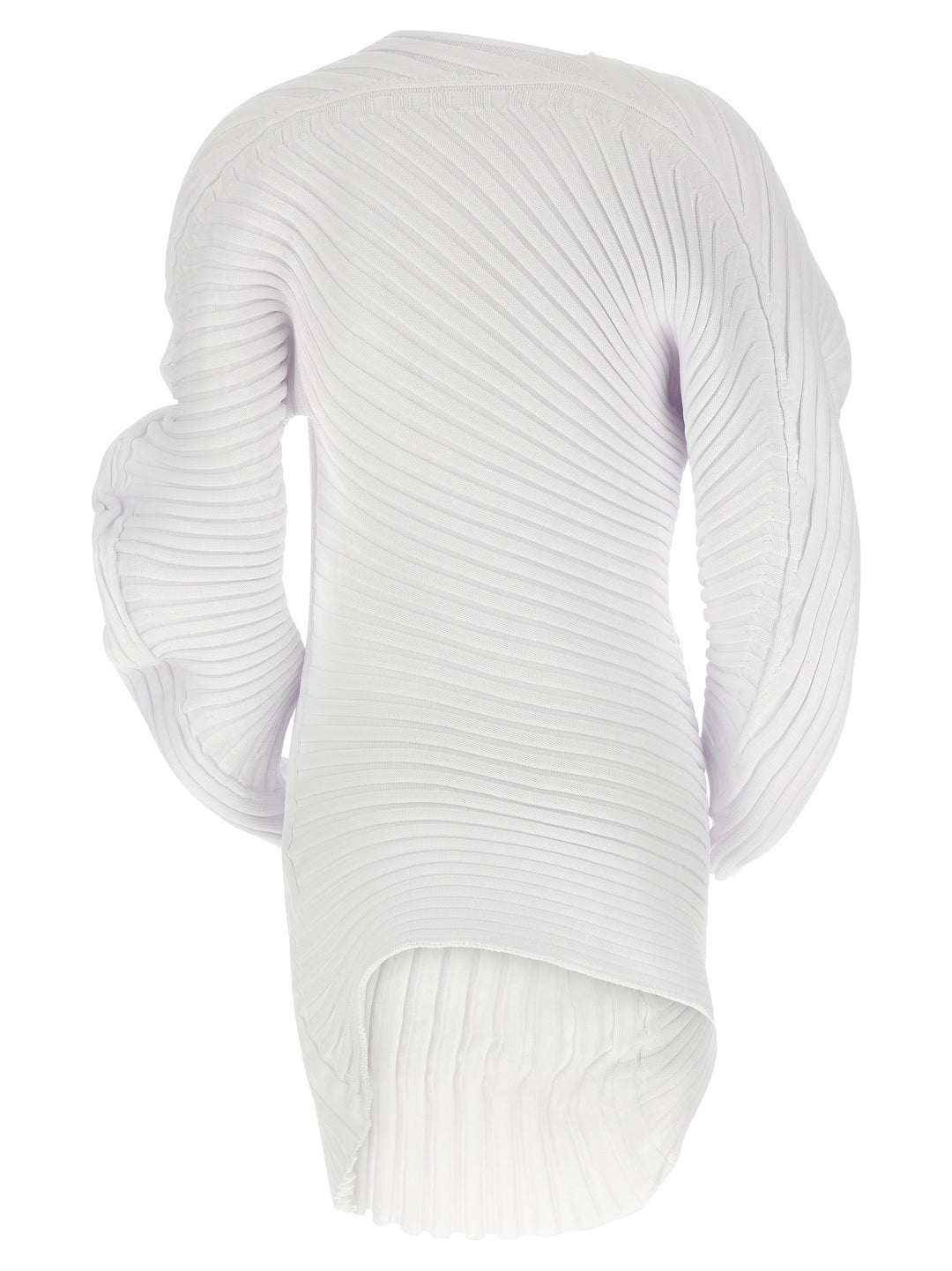 Issey Miyake White Polyester Casual Dress