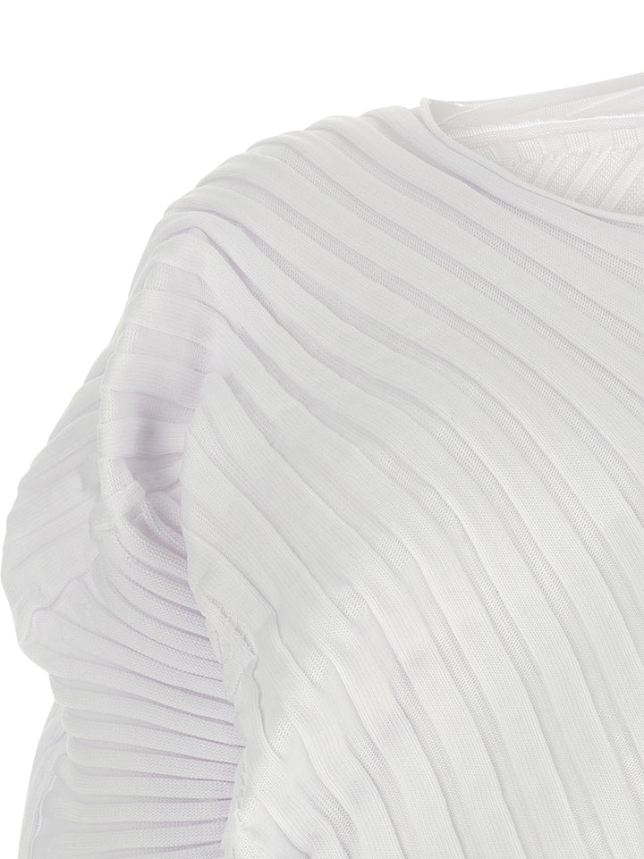 Issey Miyake White Polyester Casual Dress