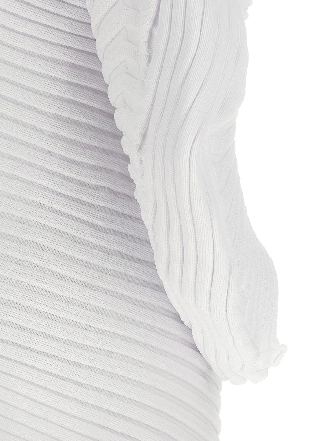 Issey Miyake White Polyester Casual Dress