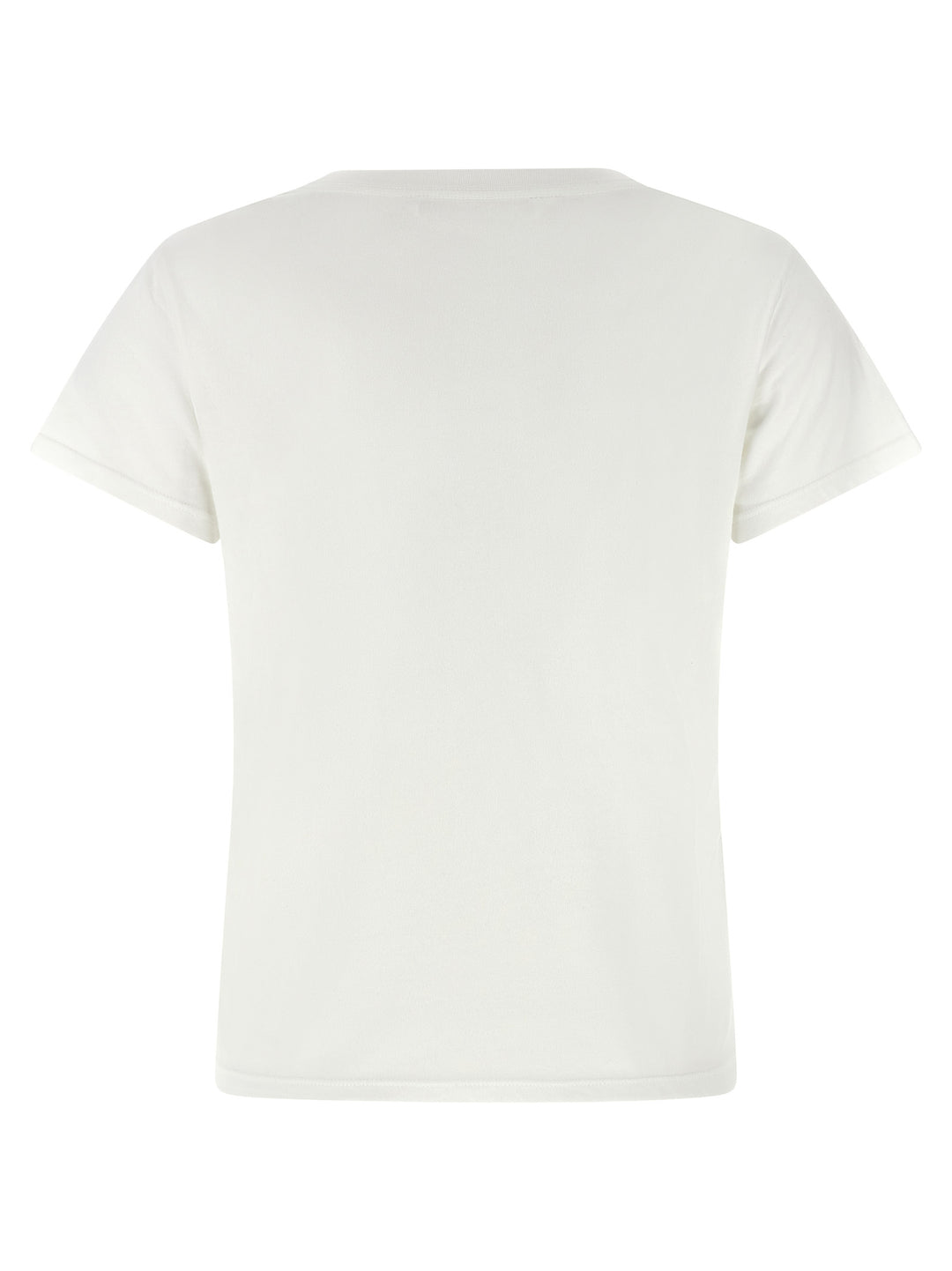 Mother Denim White Cotton T-Shirt