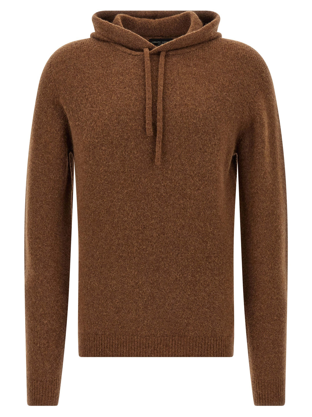 Roberto Collina Brown Virgin Wool Cardigan
