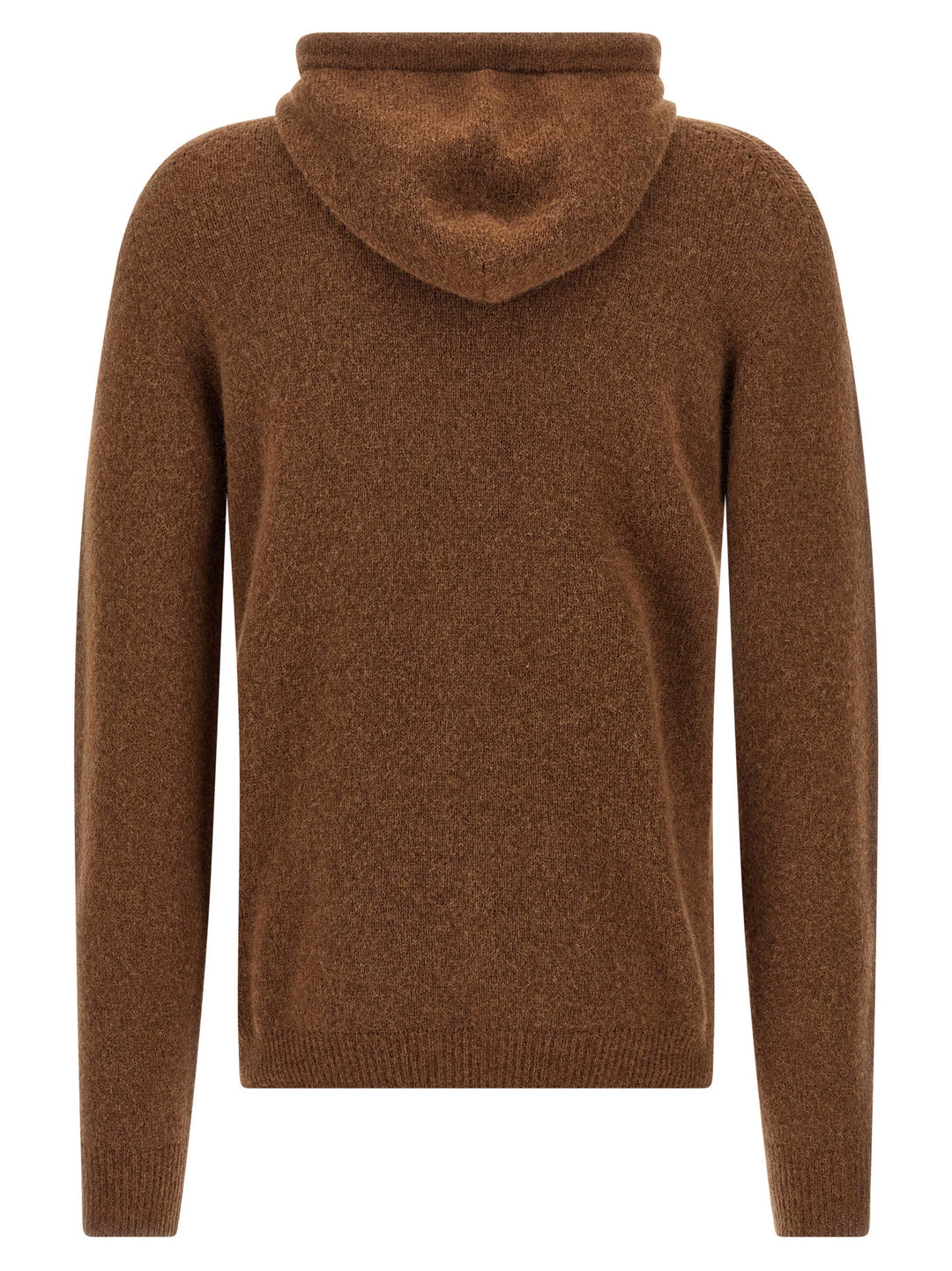 Roberto Collina Brown Virgin Wool Cardigan