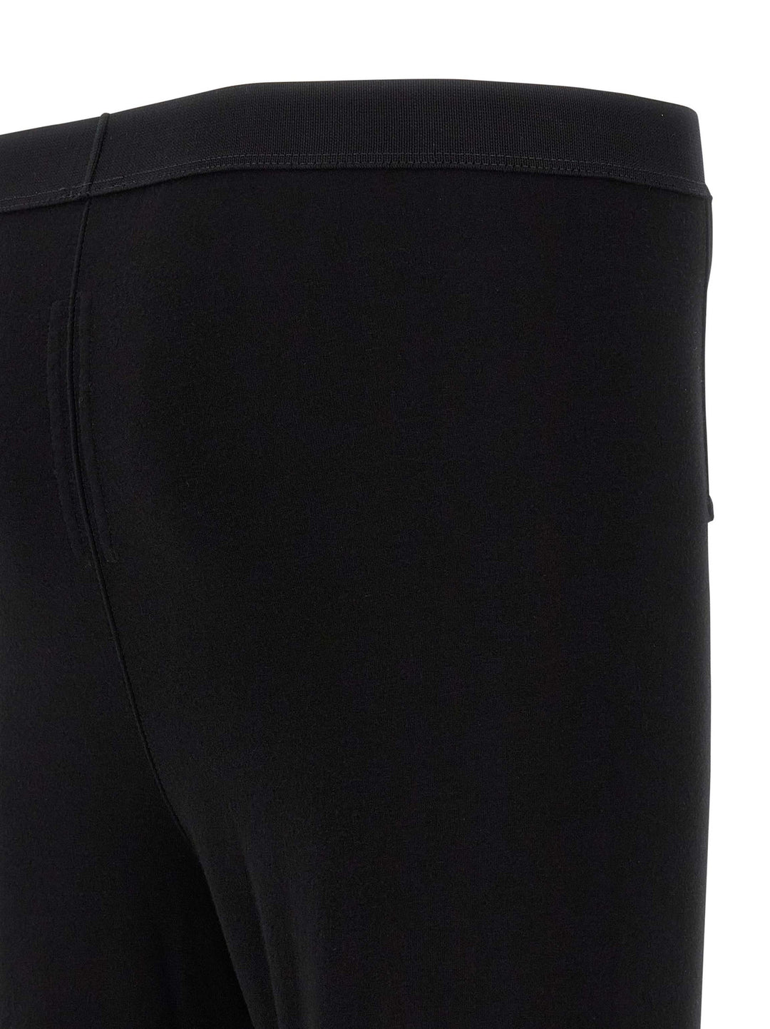 Rick Owens Black Wool Leggings